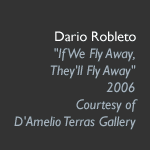 Dario Robleto, “If We Fly Away, They’ll Fly Away,” 2006, courtesy of D’Amelio Terras Gallery