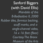 Sanford Biggers, (with David Ellis) Mandala of the B-Bodisattva II, 2000