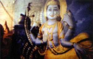 Jaishri Abichandani, Vishnu: Haridwar India, 2000, From the Series, 'Under the Western Sky', C-Print