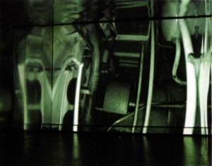 Robert Wogan, Below (United Radiance), 2003, Video Projection, Sound, Installation View