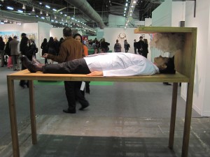 'Bed for Human Use,' Marina Abramovic, 2012