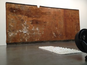 Robert Overby & Lizzi Bougatsos installation view at Andrea Rosen Gallery.