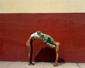 Xaviera Simmons, Landscape (2 Women), color photograph, 2007.