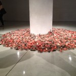 Ai WeiWei, He Xie (river crab), installation at Mary Boone Gallery, 745 Fifth Ave, 2012.