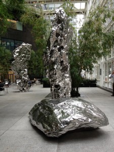 Zhan Wang, Jiashanshi No 106, stainless steel, 2006.