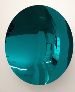 Anish Kapoor, Untitled, stainless steel and lacquer, 2012.