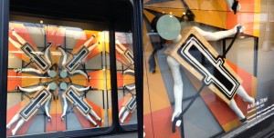 Andrea Zittel, installation in MoMA's window, 2012-13