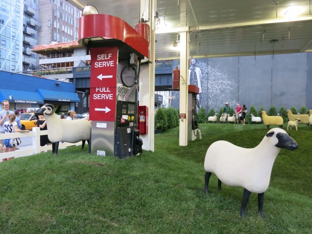 Sheep Station at 24th Street and 10th Ave in Chelsea