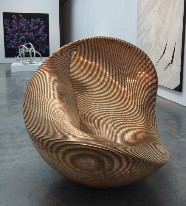 Ron Arad’s Thumbprint at Paul Kasmin Gallery