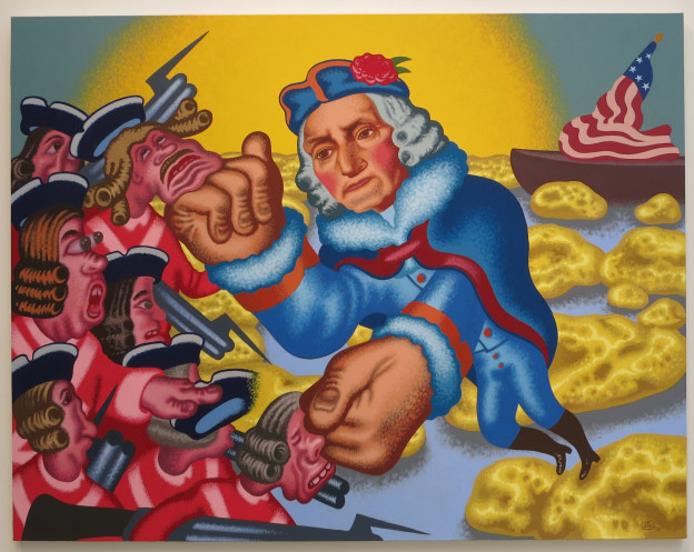 Peter Saul at Mary Boone Gallery